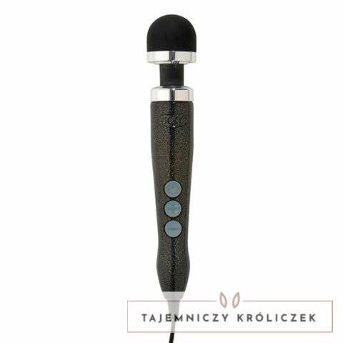 Masażer sieciowy - Doxy Die Cast 3 Wand Massager Disco Black Doxy