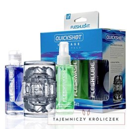 Masturbator i akcesoria - Fleshlight Quickshot Vantage Combo Pack Fleshlight