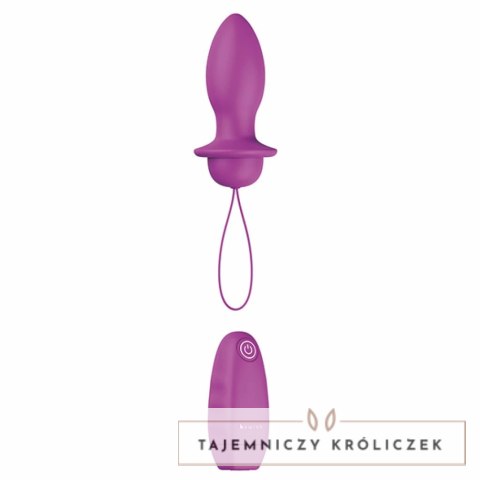 Plug analny wibrujący - B Swish bfilled Classic Orchid B Swish