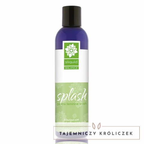 Płyn do higieny intymnej - Sliquid Balance Splash Honeydew Cucumber 255 ml Sliquid