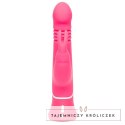 Pulsowibrator - Happy Rabbit Thrusting Realistic Vibrator Pink Happy Rabbit