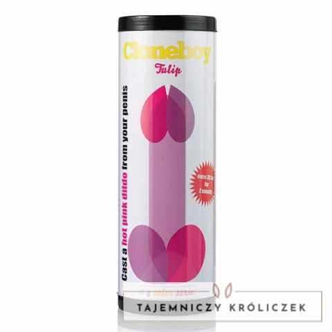 Zestaw do klonowania penisa - Cloneboy Dildo Tulip Hot Pink Cloneboy