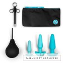 Zestaw do treningu analnego - B-Vibe Anal Training & Education Set Blue B-Vibe