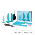 Zestaw do treningu analnego - B-Vibe Anal Training & Education Set Blue B-Vibe