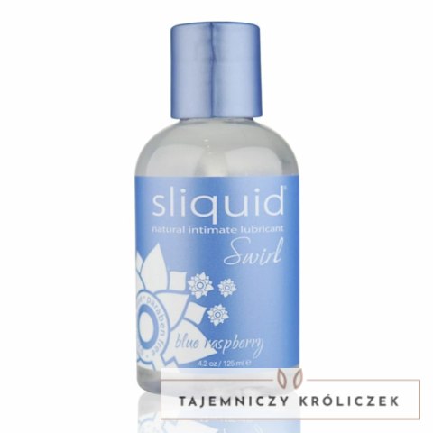 Lubrykant - Sliquid Naturals Swirl Blue Raspberry 125 ml Sliquid