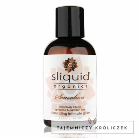 Lubrykant stymulujący - Sliquid Organics Sensation 125 ml Sliquid