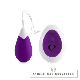 Zdalnie sterowane jajeczko wibrujące - FeelzToys Anna Deep Purple FeelzToys