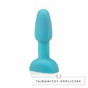 Zdalnie sterowany plug analny - B-Vibe Rimming Petite Teal B-Vibe