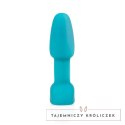 Zdalnie sterowany plug analny - B-Vibe Rimming Petite Teal B-Vibe