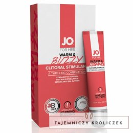 Żel stymulujący - System JO Clitoral Stimulant Warm & Buzzy 10 ml System Jo