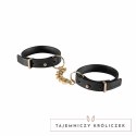 Kajdanki - Bijoux Indiscrets Maze Thin Handcuffs Black Bijoux Indiscrets