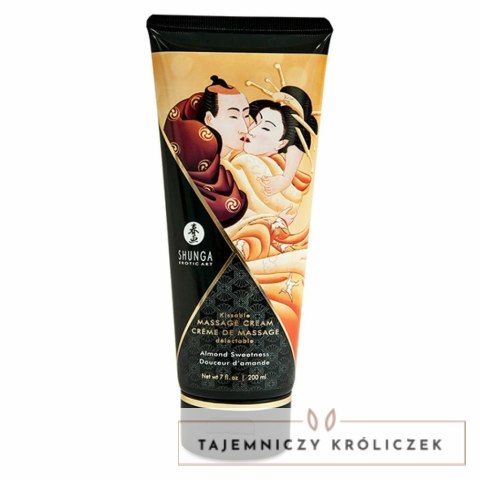 Krem do masażu - Shunga Massage Cream Almond Sweetness 200 ml Shunga