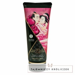 Krem do masażu - Shunga Massage Cream Raspberry 200 ml Shunga