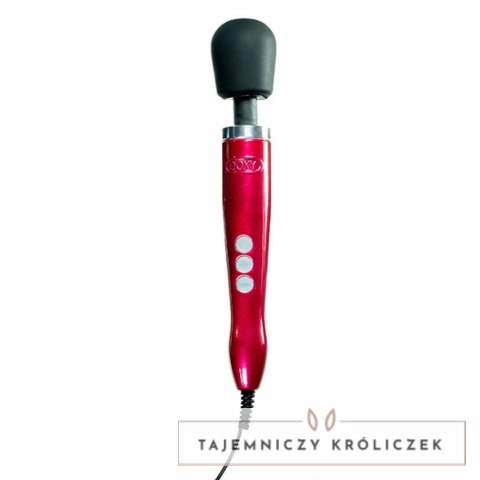 Masażer sieciowy - Doxy Die Cast Wand Massager Red Doxy