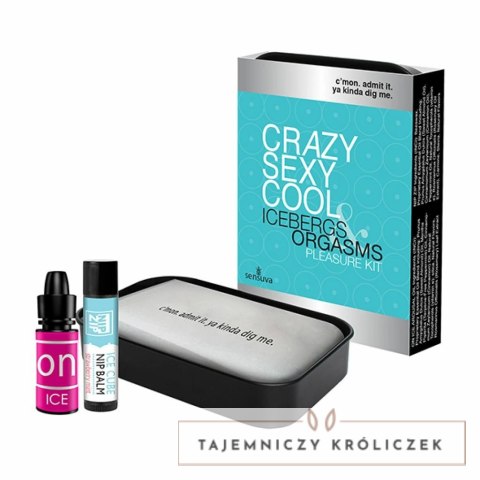 Olejek i balsam stymulujący - Sensuva Crazy Sexy Pleasure Kit Sensuva