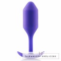 Plug analny - B-Vibe Snug Plug 2 Purple B-Vibe