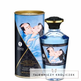 Rozgrzewający olejek do masażu - Shunga Aphrodisiac Warming Oil Coconut Thrills 100 ml Shunga