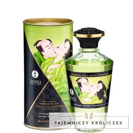 Rozgrzewający olejek do masażu - Shunga Aphrodisiac Warming Oil Midnight Sorbet 100 ml Shunga