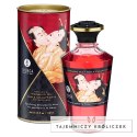 Rozgrzewający olejek do masażu - Shunga Aphrodisiac Warming Oil Sparkling Strawberry Wine 100 ml Shunga