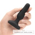 Zdalnie sterowany plug analny - B-Vibe Novice Plug Black B-Vibe