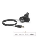 Zdalnie sterowany plug analny - B-Vibe Novice Plug Black B-Vibe