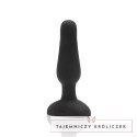 Zdalnie sterowany plug analny - B-Vibe Novice Plug Black B-Vibe