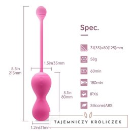 Kulki gejszy - Magic Motion Smart Kegel Master Pink Magic Motion