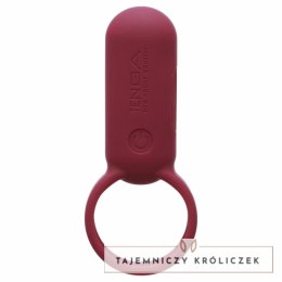 Pierścień wibrujący - Tenga SVR Smart Vibe Ring Carmine Tenga