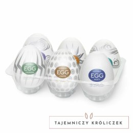 Zestaw sześciu masturbatorów - Tenga Egg 6 Styles Pack Serie 2 Tenga