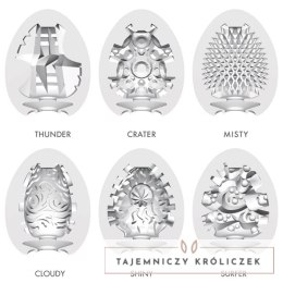 Zestaw sześciu masturbatorów - Tenga Egg 6 Styles Pack Serie 2 Tenga