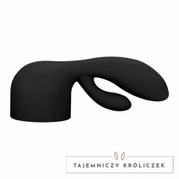 Końcówka do masażera - Bodywand Recharge Rabbit Attachment Black Bodywand