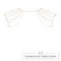 Łańcuszki na ramiona - Bijoux Indiscrets Magnifique Shoulder Jewelry Gold Bijoux Indiscrets