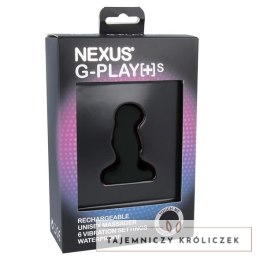 Plug analny wibrujący - Nexus G-Play+ Small Black Nexus