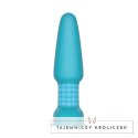 Zdalnie sterowany plug analny - B-Vibe Rimming Plug 2 Teal B-vibe