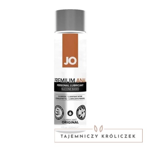 Silikonowy lubrykant analny - System JO Premium Anal Original 120 ml System Jo