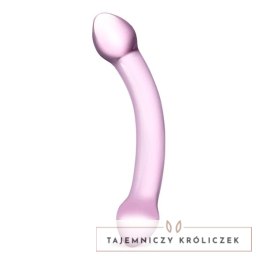 Szklane dildo - Glas Double Trouble Purple Glas