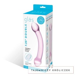 Szklane dildo - Glas Double Trouble Purple Glas