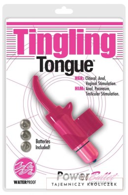 Wibrator na palec - PowerBullet Tingling Tongue Pink PowerBullet