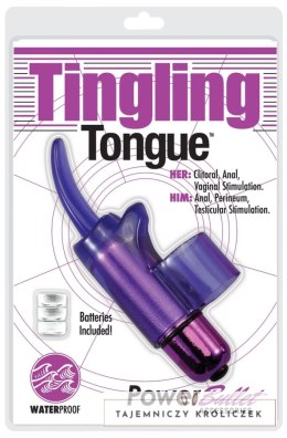 Wibrator na palec - PowerBullet Tingling Tongue Purple PowerBullet