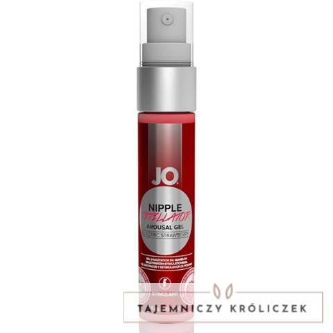 Żel stymulujący sutki - System JO Nipple Titillator Strawberry 30 ml System Jo