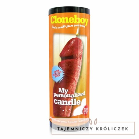 Zestaw do klonowania penisa świeca - Cloneboy Candle Red Cloneboy