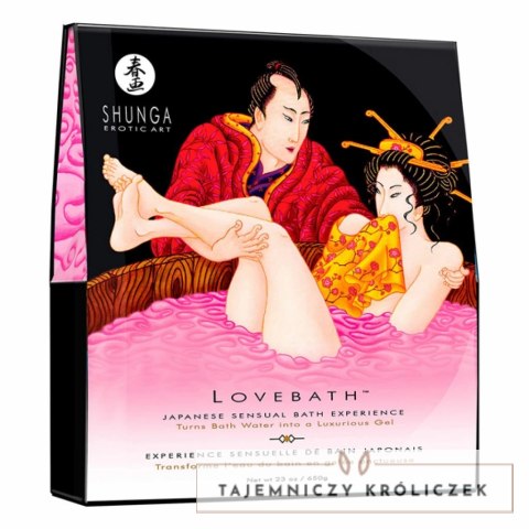 Zestaw do żelowej kąpieli - Shunga Lovebath Dragon Fruit 650g Shunga