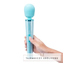 Masażer - Le Wand Petite All That Glimmers Massager Blue