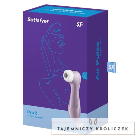 Masażer powietrzny - Satisfyer Pro 2 Air Pulse Stimulator Violet Masażer powietrzny - Satisfyer Pro 2 Air Pulse Stimulator Violet