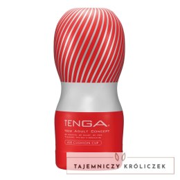 Tenga - Air Cushion Cup Medium Średni Żebrowany Masturbator Ssący Tenga