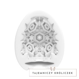 Tenga - Jednorazowy Masturbator Śnieżne Jajeczko Egg Snow Crystal 1szt Tenga