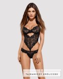 Body Alluria Czarne Czarny L/XL Obsessive