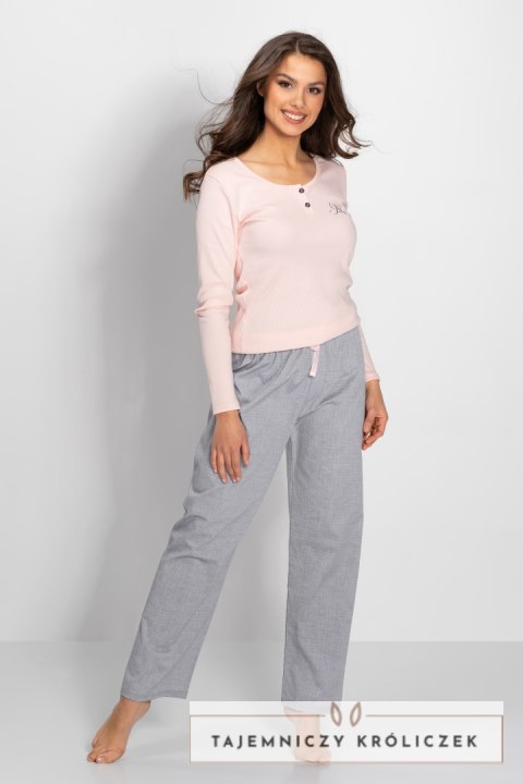 Piżama Linda Pink-Grey XL Momenti Per Me