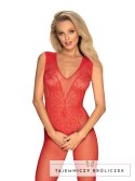 Bodystocking N112 Czerwone Obsessive