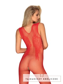 Bodystocking N112 Czerwone Obsessive